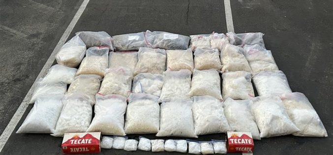 Kern County Authorities Reportedly Seize Over 3,600 Pounds of Methamphetamine