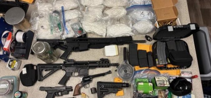 Indio Police Seize Narcotics and Weapons Cache After Traffic Stop