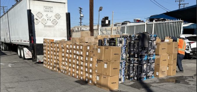 Three Arrested, Over $2.1 Million in Stolen Train Property Recovered in Multi-Agency Sweep