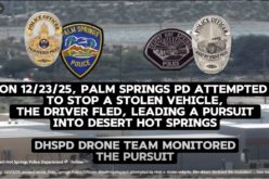 Joint Agency Pursuit Leads to Arrest and Seizure of Firearms in Desert Hot Springs