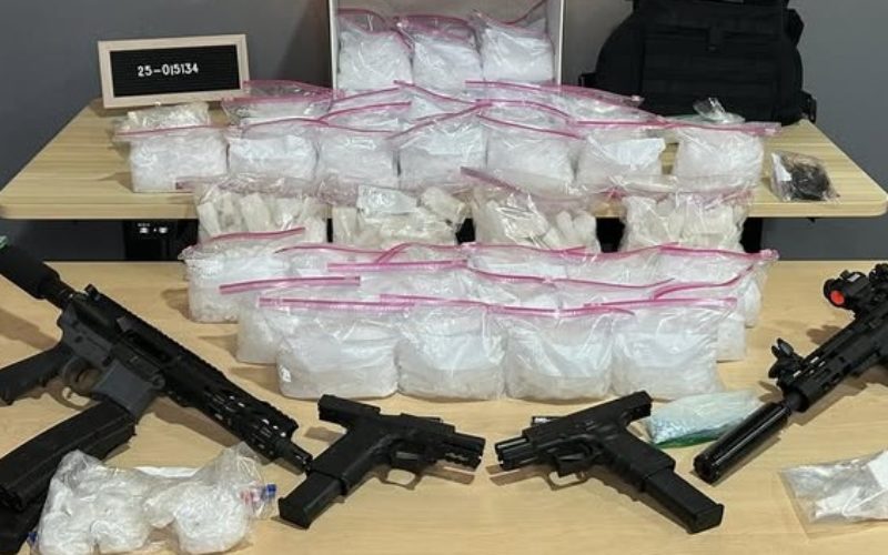 Narcotics Task Force Detectives Arrest a Suspected Drug Trafficker