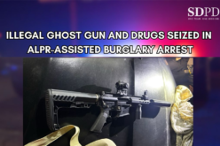 Burglary Suspect Arrested Following Vehicle Pursuit and Recovery of Ghost Gun