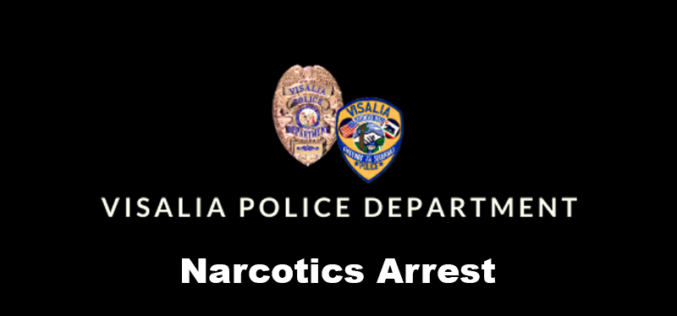 Visalia Police Arrest One Following Report of Vehicle Burglary and Narcotics Discovery
