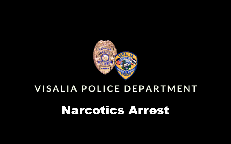 Visalia Police Arrest One Following Report of Vehicle Burglary and Narcotics Discovery