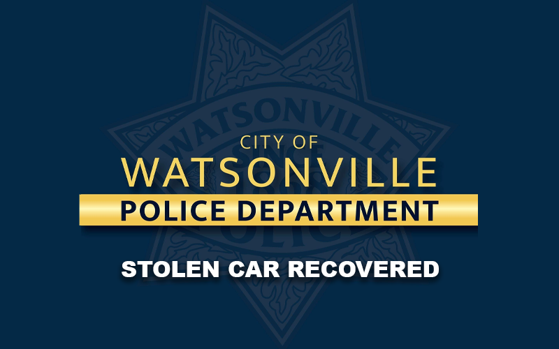 Flock Safety Cameras Assist Watsonville Police in Recovery of Stolen Vehicle and Firearm