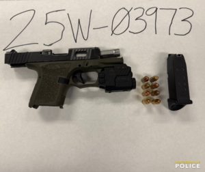 Watsonville PD - loaded firearm