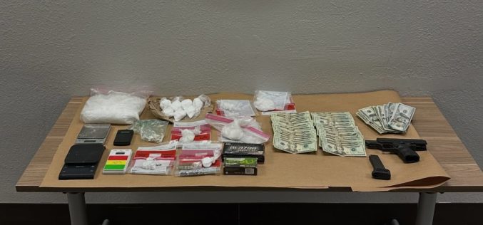Monterey County Law Enforcement Seizes Methamphetamine, Cocaine, and Firearm in Pajaro Search Operation