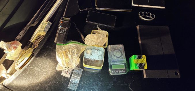 Traffic Stop in Santa Cruz Leads to Felony Arrest on Drug, Weapon Charges