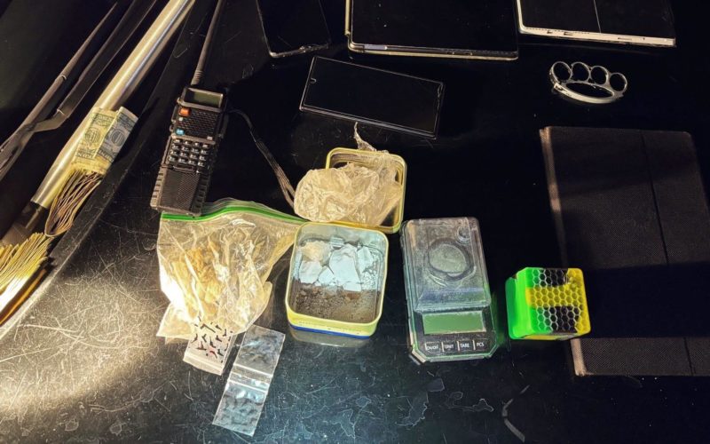 Traffic Stop in Santa Cruz Leads to Felony Arrest on Drug, Weapon Charges