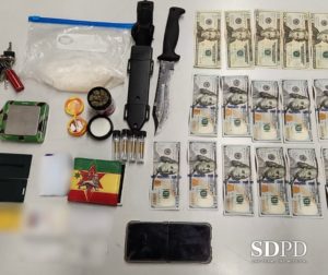 Seized Items / Evidence - Courtesy of SDPD