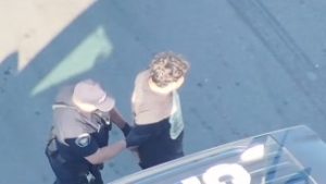 still image from video footage - courtesy of corona pd