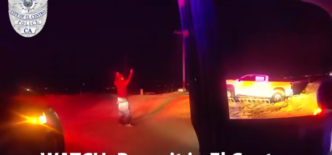 GPS Tracking Leads to Arrest of Two Suspects Following Stolen Vehicle Pursuit in El Centro