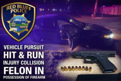Red Bluff Police Apprehend Suspect Following Pursuit and DUI Collision