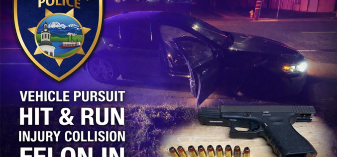 Red Bluff Police Apprehend Suspect Following Pursuit and DUI Collision