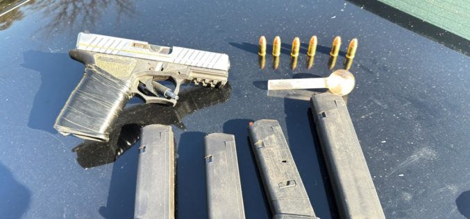 Two Individuals Cited Following Seizure of Unregistered Firearm and Ammunition at Plaza Park