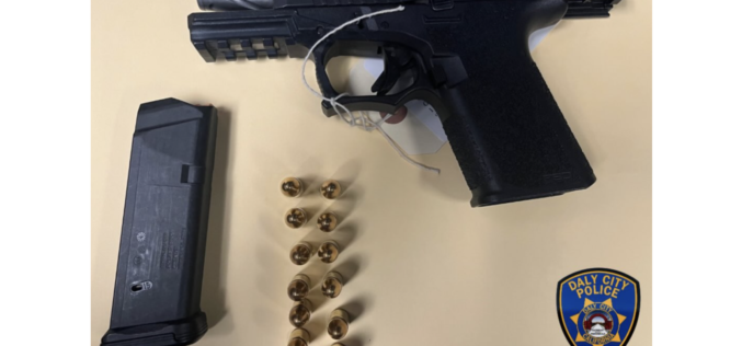 Daly City Police Arrest Suspect for Alleged Possession of Unserialized Firearm