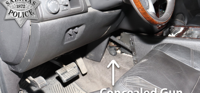 Probationer and Parolee Arrested After Loaded Firearm Discovered During Traffic Stop