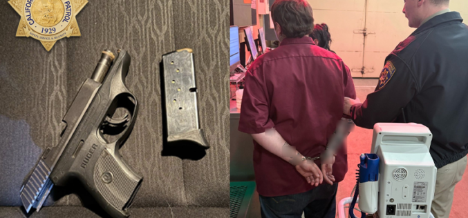 Watsonville Traffic Stop Leads to Felony Gun Arrest