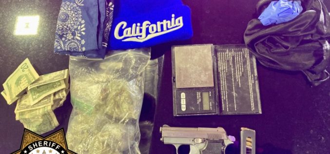 Loaded Firearm and Narcotics Seized During Traffic Stop Near Stockton Boulevard; Suspect Detained
