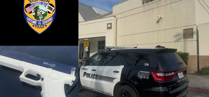 Juvenile Arrested at Visalia Mall for Displaying Replica Firearm