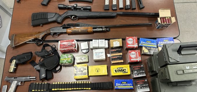 Madera Man Allegedly Caught with Large Cache of Firearms, Ammunition