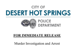 Desert Hot Springs Resident Arrested at Border in Connection with Homicide