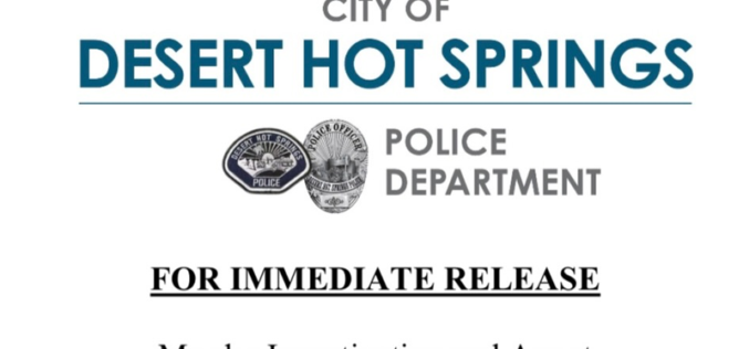 Desert Hot Springs Resident Arrested at Border in Connection with Homicide