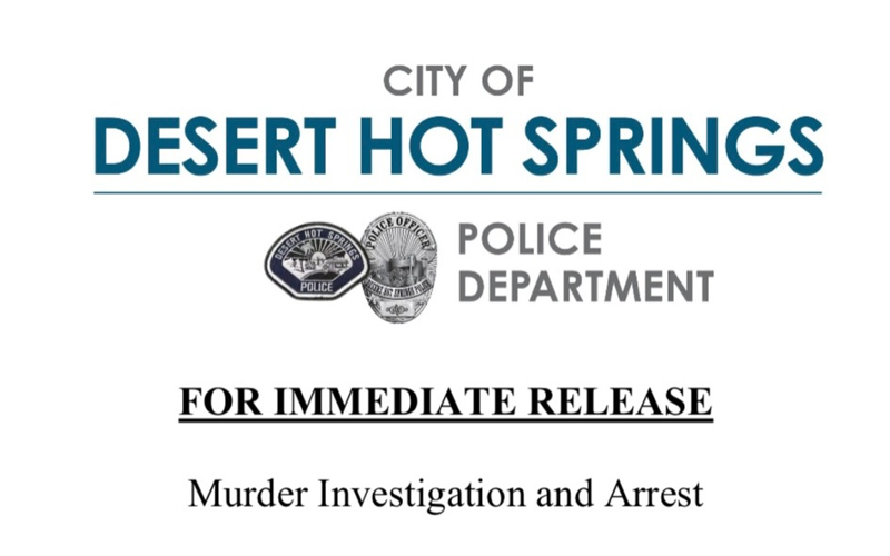 Desert Hot Springs Resident Arrested at Border in Connection with Homicide