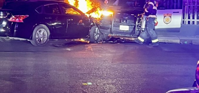 South Sacramento Police Chase: Suspect Arrested After Collision with Cop Car