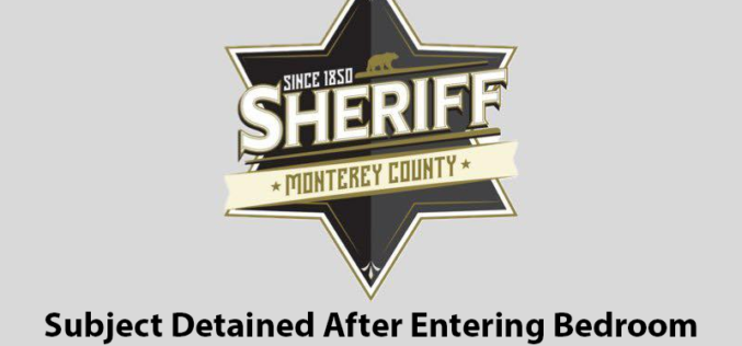 Seaside Man Detained Following Residential Entries in Pajaro