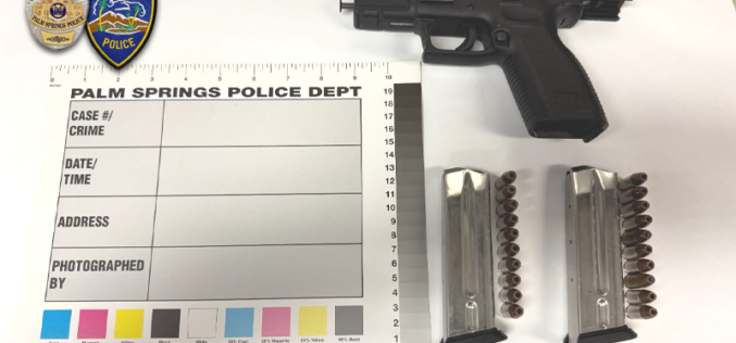 Palm Springs Operations Result in Illegal Firearms Seizures