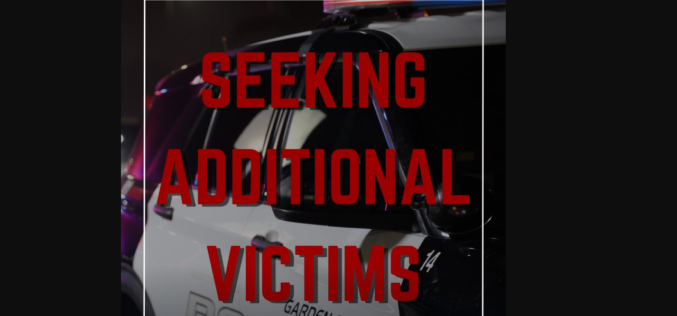 Public Assistance Requested: Police Seek Additional Victims in Lewd Conduct Investigation