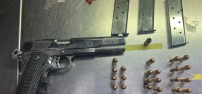 Convicted Felon with Active Felony Warrant Taken Into Custody After 3 A.M. Fairfield Stop