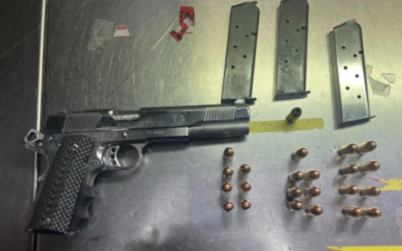 Convicted Felon with Active Felony Warrant Taken Into Custody After 3 A.M. Fairfield Stop