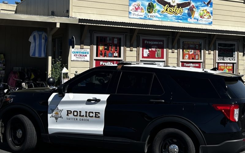 Sutter Creek Police and ACCNET Execute Search Warrant at Local Business Suspected of Selling THC Products to Minors