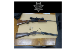 Vacaville: Convicted Felon Allegedly Caught with Firearms While Driving At Night with Headlights Off