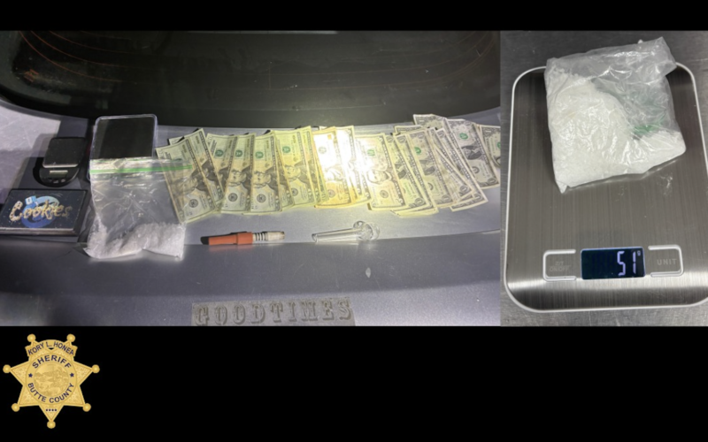 Chico Man Arrested on Suspicion of Meth Sales After Butte County Traffic Stop