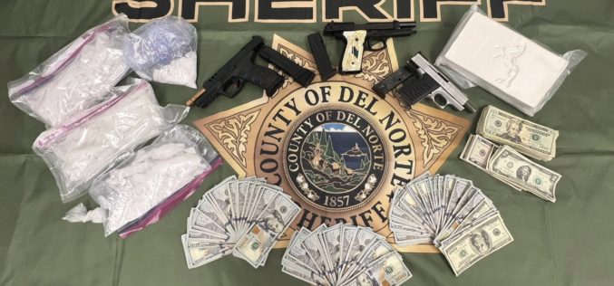 Del Norte County Deputies Seize Over 3 Pounds of Fentanyl