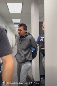 still image from video - courtesy of elk grove police department