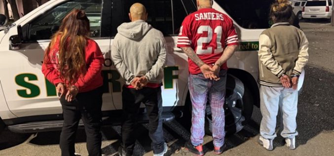 Multiple Arrests and Recovery of Stolen Mail Following Yolo County Investigation