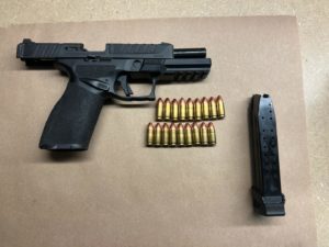 firearm seized - courtesy of visalia pd 
