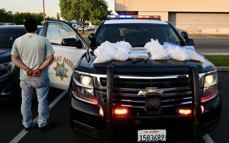 Major Narcotics Bust in Fresno County: Over $2.2M Worth of Methamphetamine, $254K of Fentanyl
