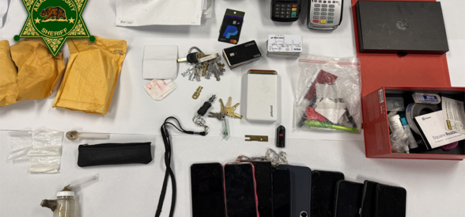 Six Arrested in Ione Following Traffic Stop and Discovery of Stolen Mail