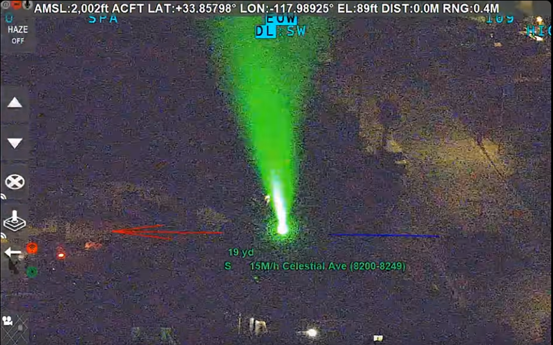 Subject Arrested After Targeting CHP Aircraft with Laser Strikes near I-5 and SR-91