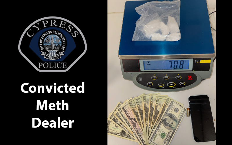 Passenger on Parole Arrested for Narcotics Possession Following Traffic ...