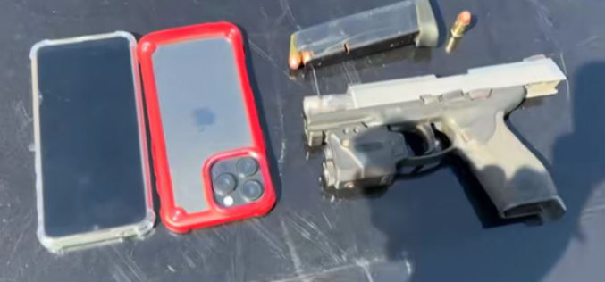 Felon Arrested with Loaded Firearm in South Sac