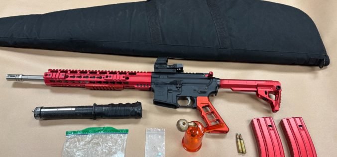 Suspicious Vehicle Leads to Significant Drug & Firearm Arrest in Rocklin