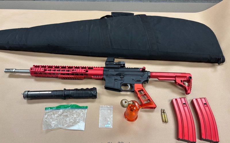 Suspicious Vehicle Leads to Significant Drug & Firearm Arrest in Rocklin