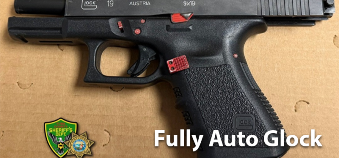 Multiple Charges Filed Following Search Warrant and Fully Auto Glock Seizure in Marysville