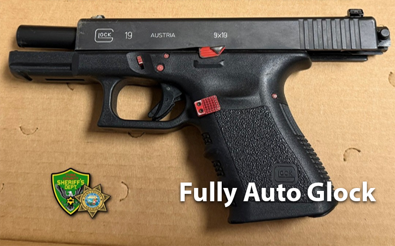 Multiple Charges Filed Following Search Warrant and Fully Auto Glock Seizure in Marysville